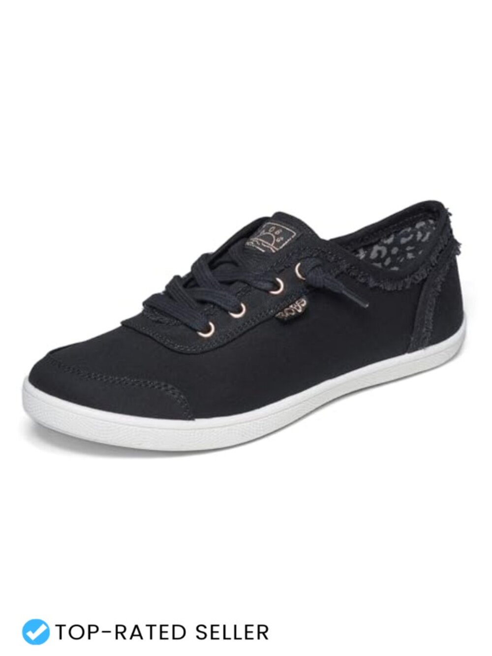 Skechers Bobs B Cute Sneaker Memory Foam Slip On Vegan Canvas